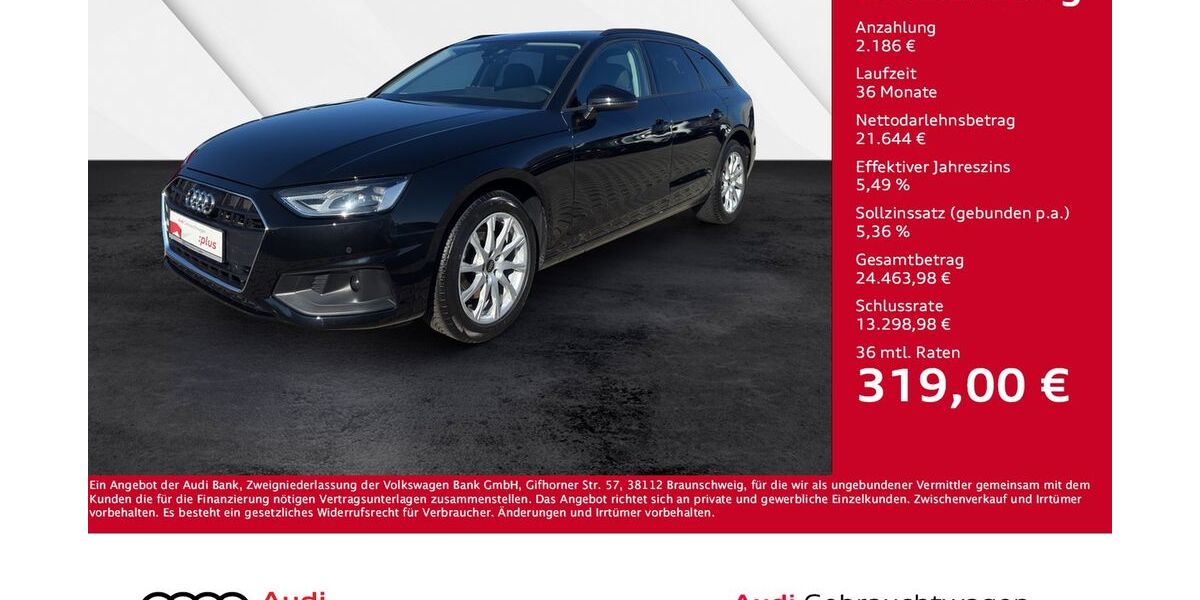 Audi A4 50.550 km 23.830 &euro; Giessen 35394