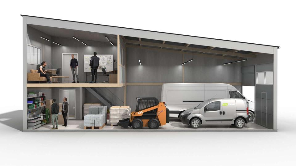 Gewerbeobjekt Lollar - 1.350&euro; | Angebot:26014011