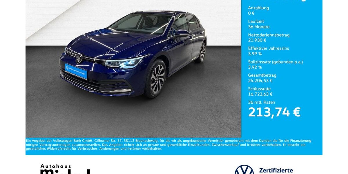 VW Golf 41.250 km 21.930 &euro; Gießen 35394