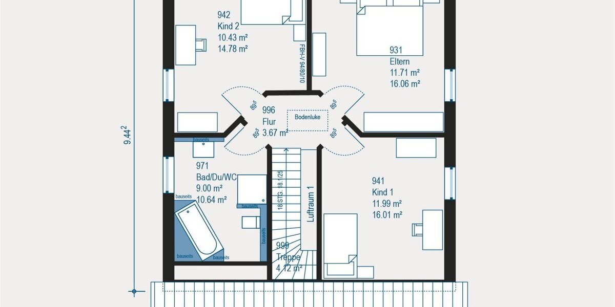 Individuell geplant - Ihr maßgeschneidertes Einfamilienhaus in Antrifttal - Einfamilienhaus Amöneburg | Angebot:27349148