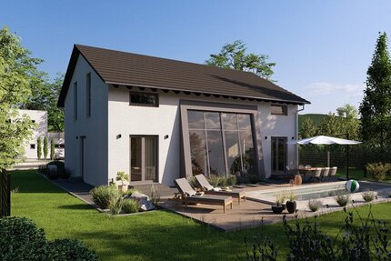 Individuell geplantes Einfamilienhaus mit flexibler Raumgestaltung in Gladenbach - Haus Gladenbach | Angebot:27349110