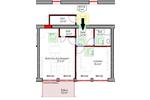 Etagenwohnung Lich - 2 Zimmer, 60 m&sup2;, 450&euro; | Angebot:25498077