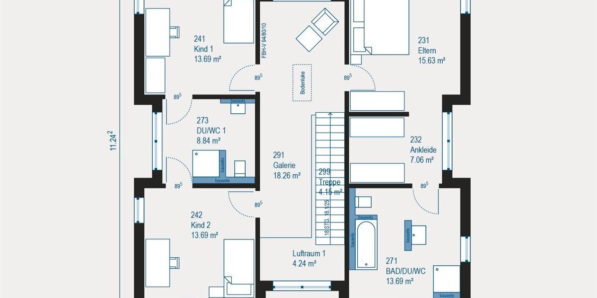 Repräsentative Villa nach Ihren Wünschen in Amöneburg - Projektierter Neubau - Villa Amöneburg | Angebot:27349142