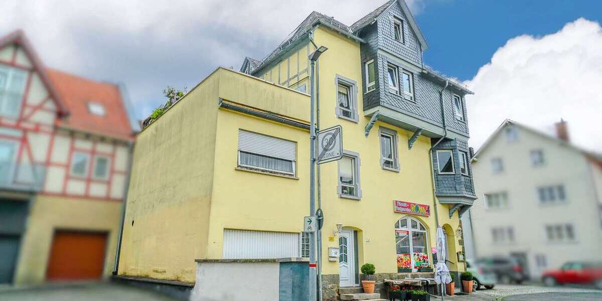 2 Wohneinheiten & Gewerbeeinheit in Top-Lage von Herborn - Mehrfamilienhaus, Wohnhaus Herborn | Angebot:26828615