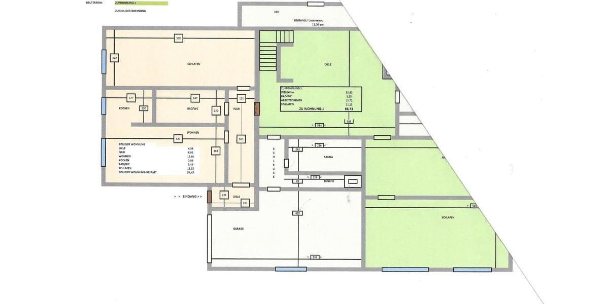 Etagenwohnung Ober-Mörlen Mörlen - 2 Zimmer, 55 m&sup2;, 550&euro; | Angebot:24771253