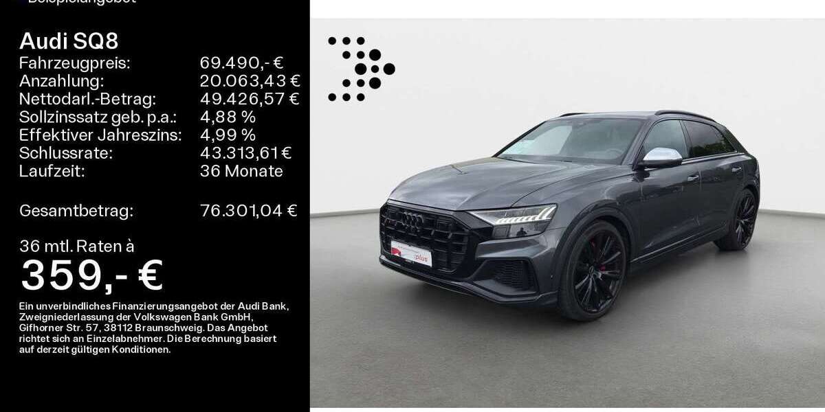 Audi SQ8 63.362 km 69.490 &euro; Bad Nauheim 61231