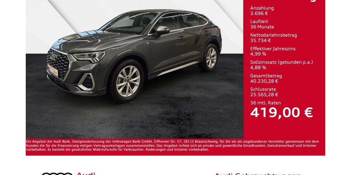 Audi Q3 5.250 km 39.430 &euro; Giessen 35394