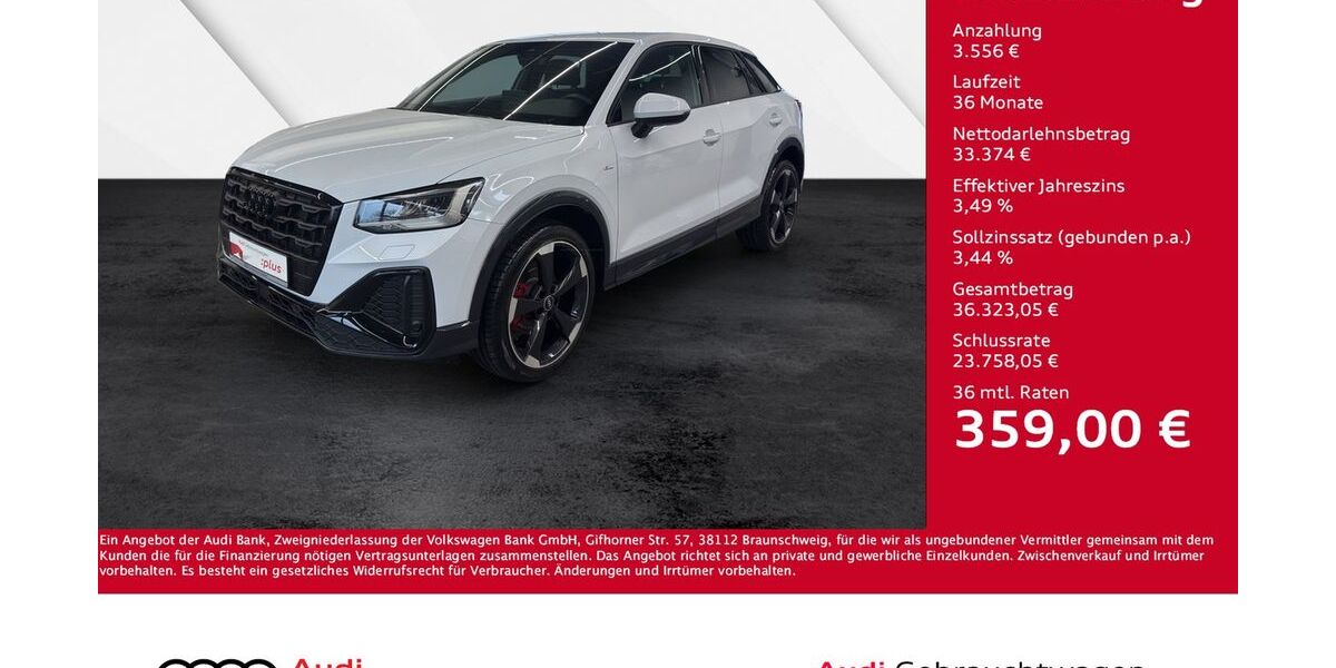 Audi Q2 10.116 km 36.930 &euro; Giessen 35394