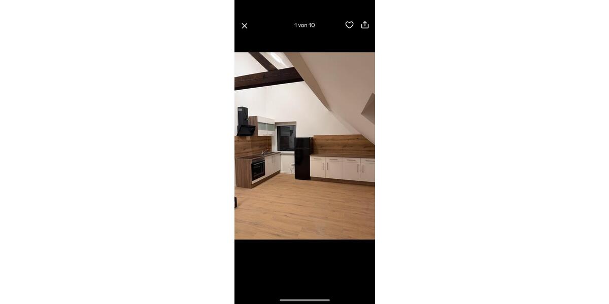 Dachgeschoßwohnung Gießen - 1.5 Zimmer, 45 m&sup2;, 950&euro; | Angebot:26663190