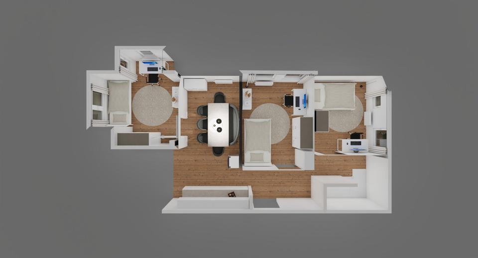 Etagenwohnung Gießen - 4 Zimmer, 14 m&sup2;, 400&euro; | Angebot:26648517