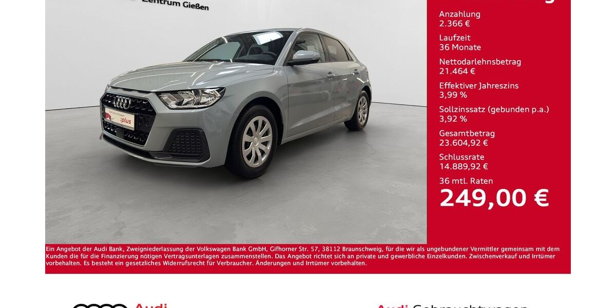 Audi A1 7.650 km 23.430 &euro; Giessen 35394