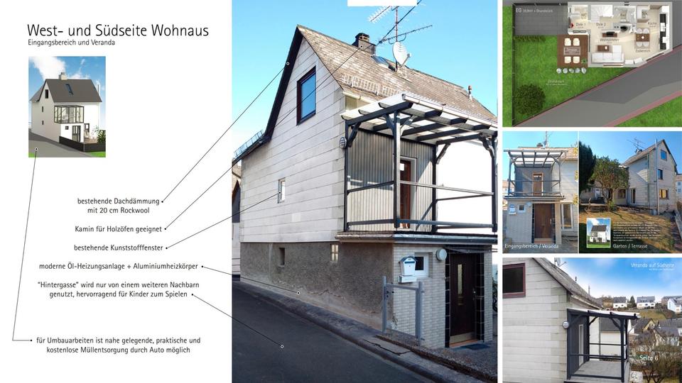 Bauernhaus, Landhaus Aßlar - 7 Zimmer, 142 m&sup2;, 250.000&euro; | Angebot:9302281