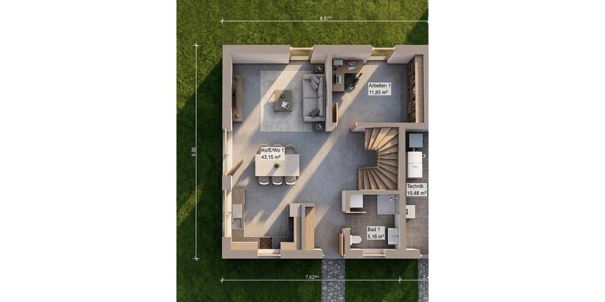 Doppelhaushälfte Marburg Cappel - 5 Zimmer, 111 m&sup2;, 443.000&euro; | Angebot:26415352