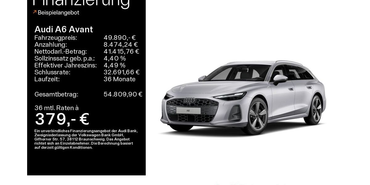Audi A6 23.378 km 49.890 &euro; Bad Nauheim 61231