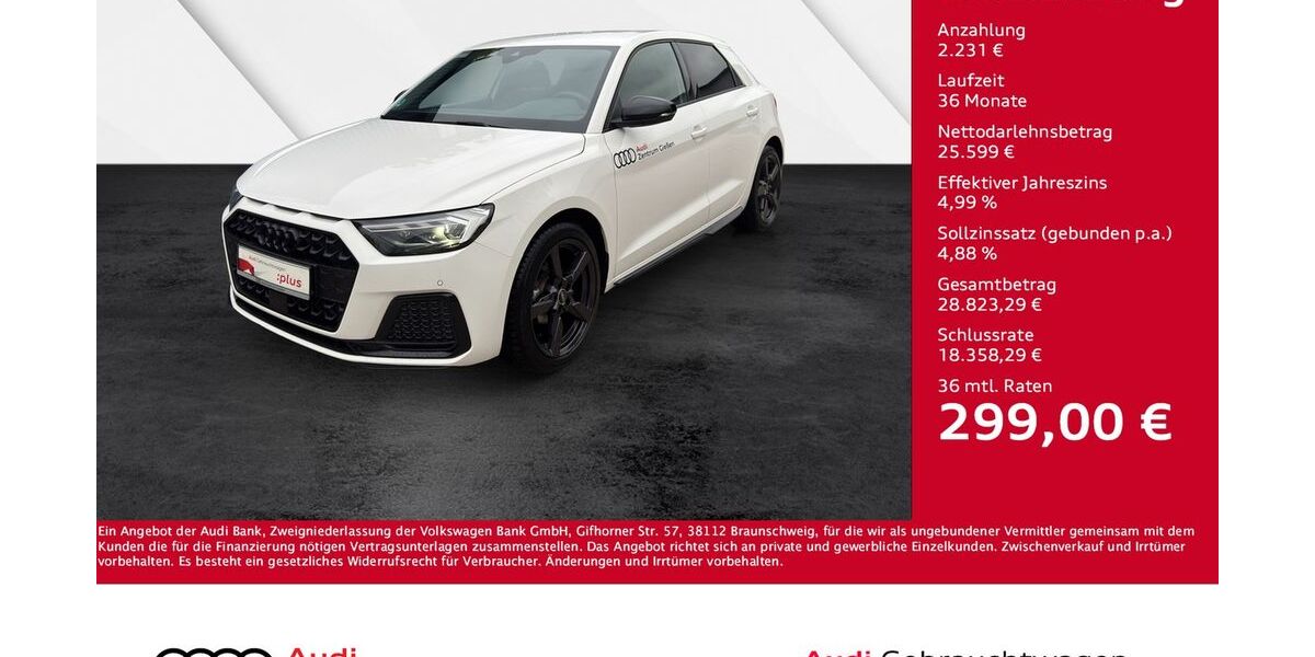 Audi A1 12.000 km 27.430 &euro; Giessen 35394