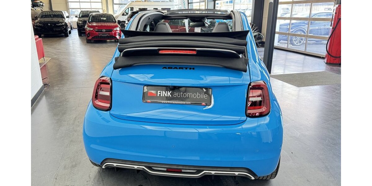 Abarth 500C -e Cabrio Scorpionissima TURISMO 42 kWh 23.700 km 26.620 &euro; Lich 35423