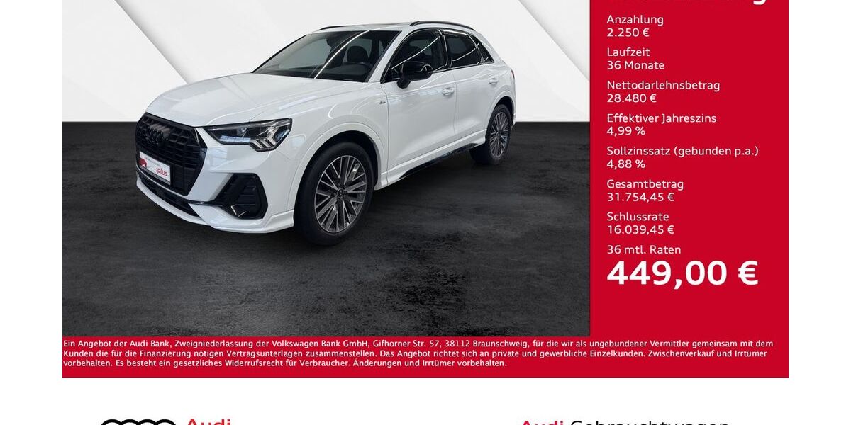 Audi Q3 109.624 km 30.730 &euro; Giessen 35394