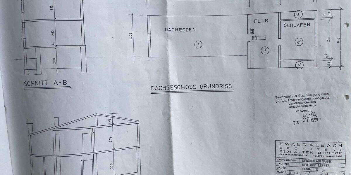 Mehrfamilienhaus, Wohnhaus Buseck Alten-Buseck - 7 Zimmer, 280 m&sup2;, 320.000&euro; | Angebot:25782526