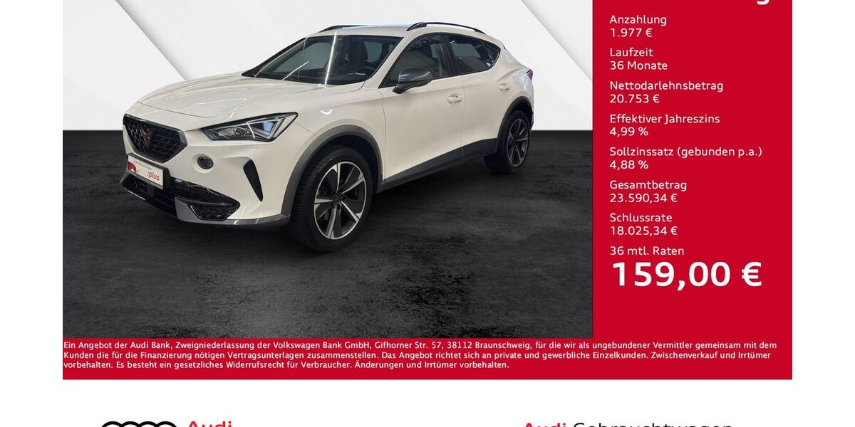 Cupra Formentor 28.350 km 22.730 &euro; Giessen 35394