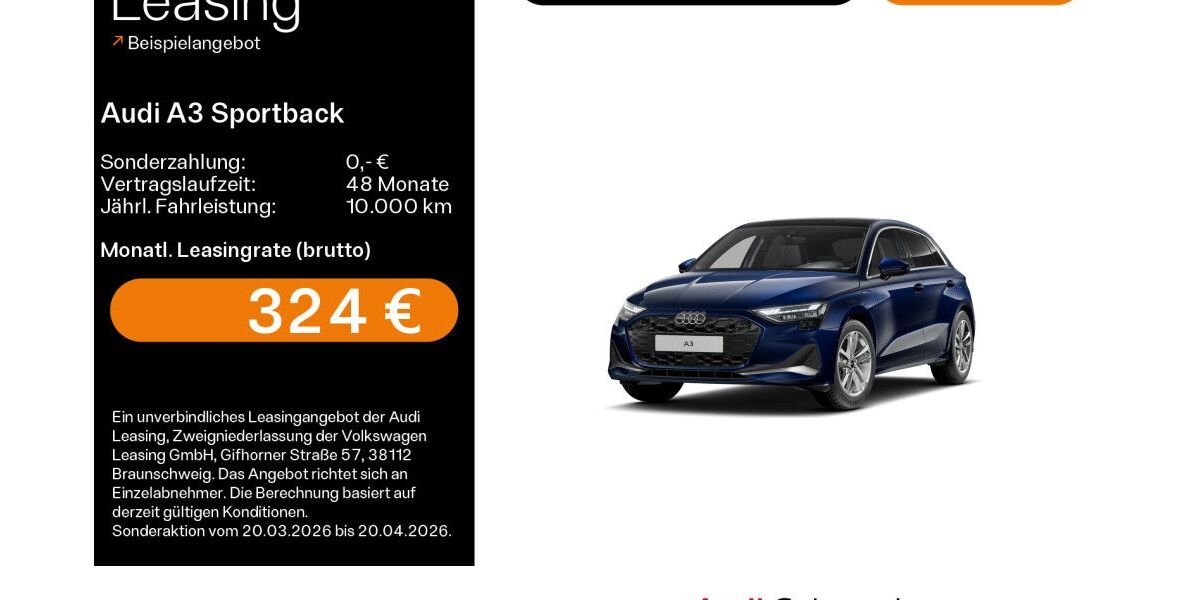 Audi A3 7.646 km 38.180 &euro; Bad Nauheim 61231
