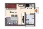 Etagenwohnung Linden - 1 Zimmer, 15 m&sup2;, 620&euro; | Angebot:25272802