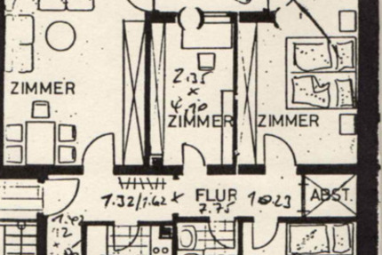 Wohnung Marburg Biegenviertel - 4 Zimmer, 89 m&sup2;, 299.000&euro; | Angebot:25364903