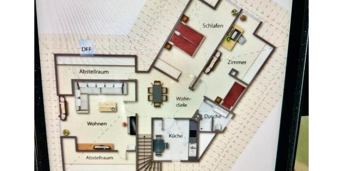 Dachgeschoßwohnung Linden - 3 Zimmer, 94 m&sup2;, 890&euro; | Angebot:25394449