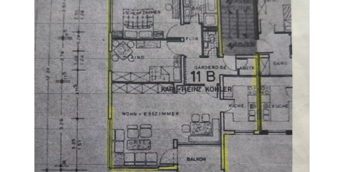 Etagenwohnung Lollar - 3.5 Zimmer, 85 m&sup2;, 269.000&euro; | Angebot:26591770