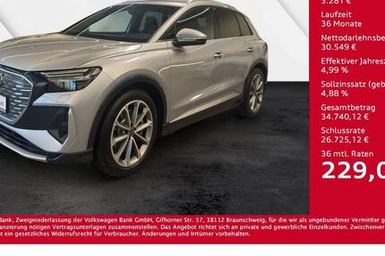 Audi Q4 e-tron 37.300 km 33.830 &euro; Giessen 35394