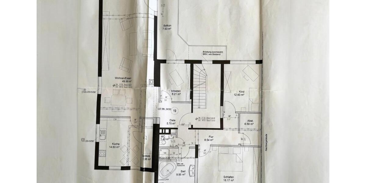 Etagenwohnung Hohenahr - 4 Zimmer, 140 m&sup2;, 1.000&euro; | Angebot:25235004