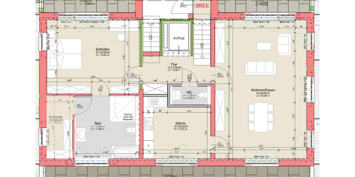 Einfamilienhaus Gießen Wieseck - 2.5 Zimmer, 124 m&sup2;, 1.700&euro; | Angebot:24731741