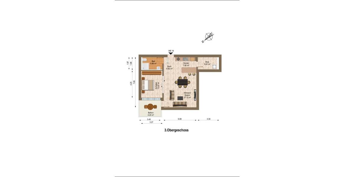 Loft - Studio - Atelier Wetzlar Altenberger Straße - 1 Zimmer, 69 m&sup2;, 850&euro; | Angebot:26587172