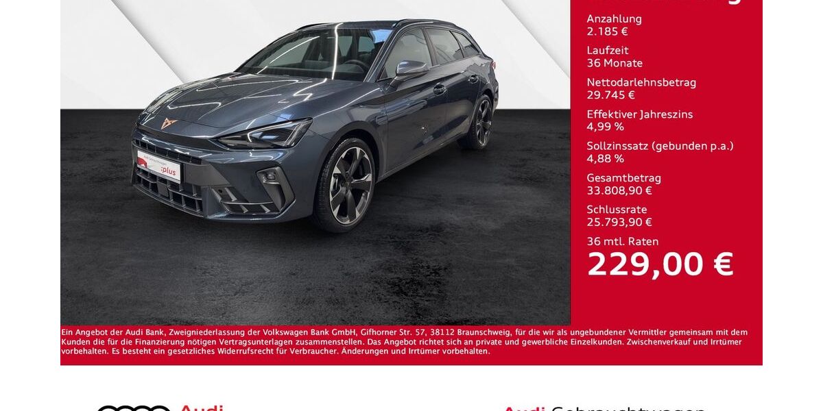 Cupra Leon 5.000 km 31.930 &euro; Giessen 35394