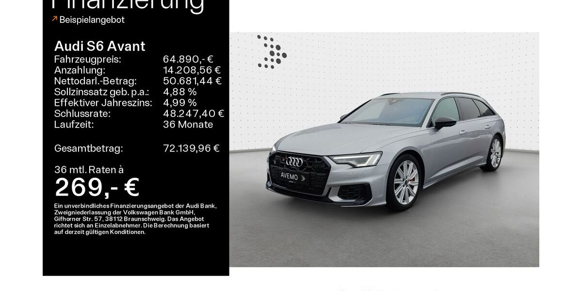 Audi S6 13.587 km 64.890 &euro; Bad Nauheim 61231