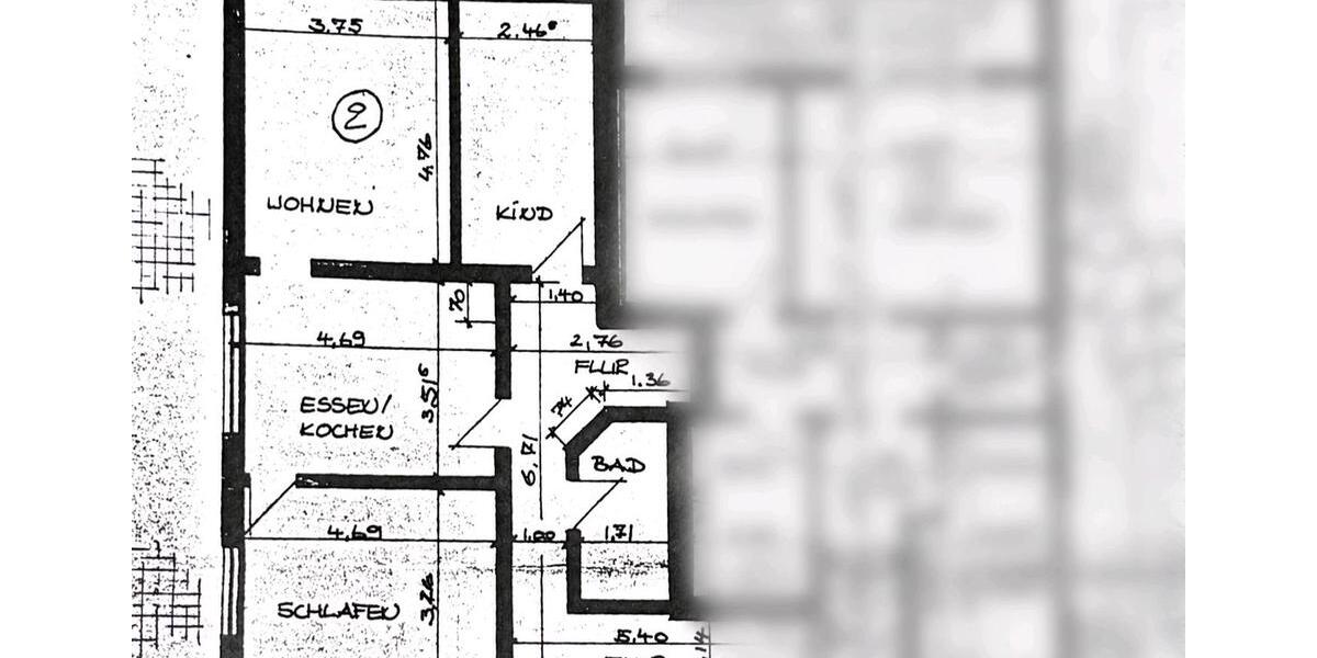 Etagenwohnung Wetzlar Münchholzhausen - 3 Zimmer, 84 m&sup2;, 710&euro; | Angebot:26563549
