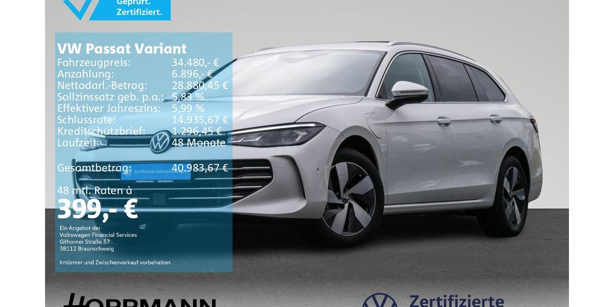 VW Passat Variant 51.444 km 34.480 &euro; Herborn 35745