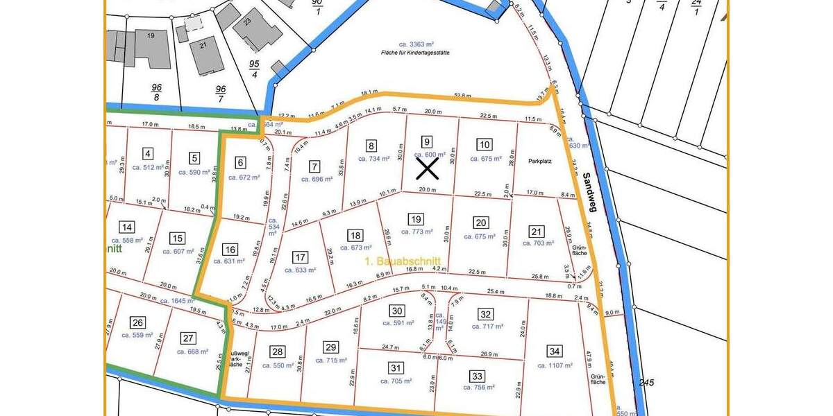 Grundstück Reiskirchen / Burkhardsfelden Lindenstruth - 141.300&euro; | Angebot:25864794