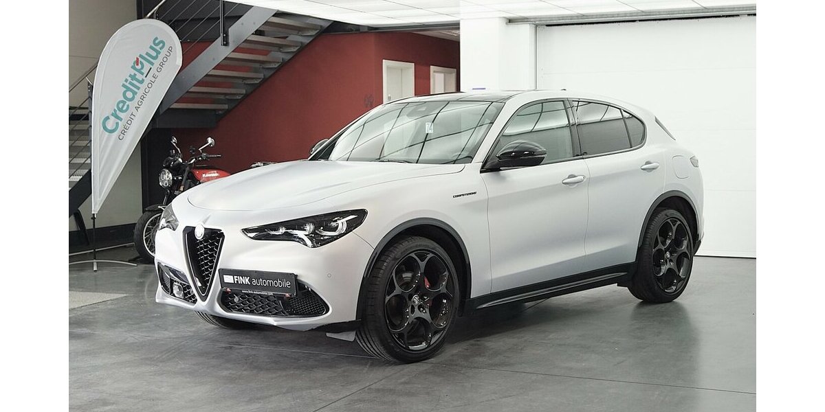 Alfa Romeo Stelvio 2.2 D Competizione Q4 ALLRAD LEDER AHK 45.000 km 37.990 &euro; Lich 35423