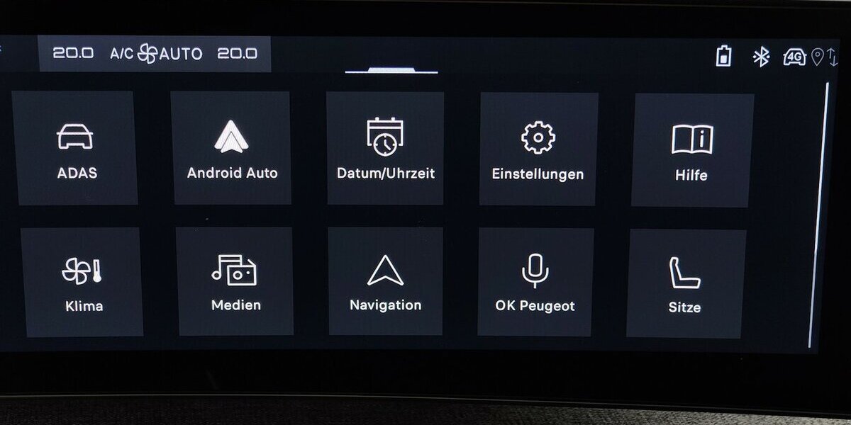 Peugeot 5008 Allure 145 E Hybrid 360° Cam 7 Sitze 43.850 km 28.220 &euro; Lich 35423