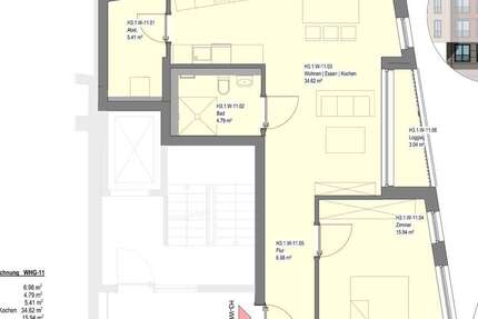 Wohnung Wetzlar - 2 Zimmer, 69 m&sup2;, 1.000&euro; | Angebot:23750311