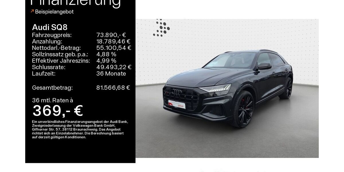 Audi SQ8 82.514 km 73.890 &euro; Bad Nauheim 61231