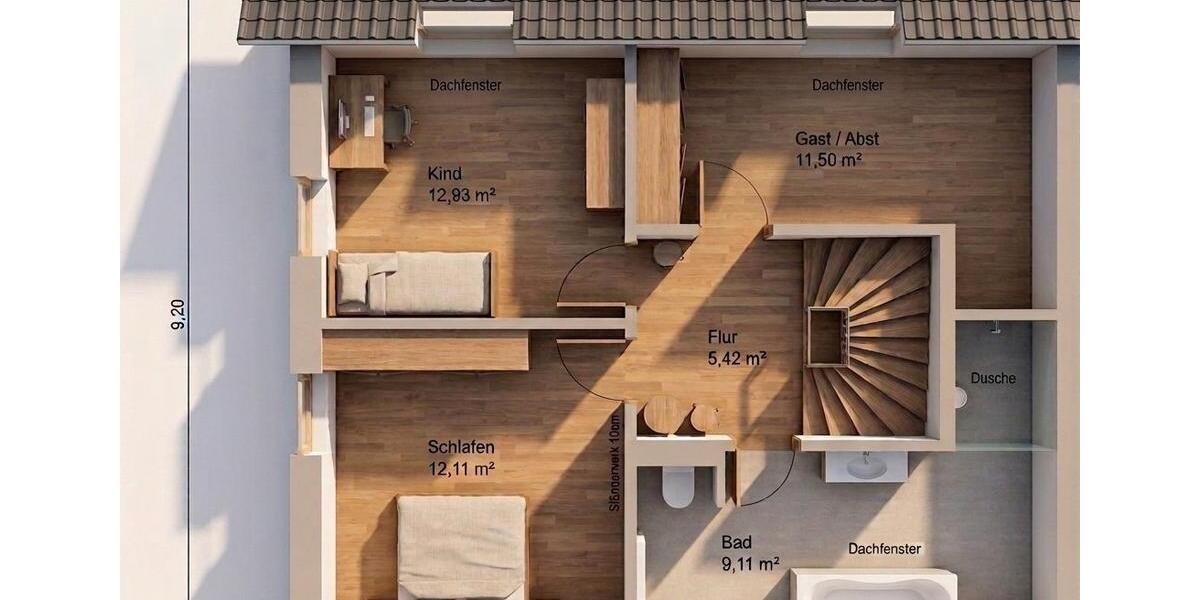 Doppelhaushälfte Marburg Cappel - 5 Zimmer, 111 m&sup2;, 443.000&euro; | Angebot:26415352