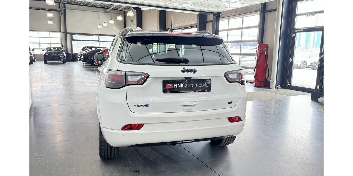 Jeep Compass S Plug-IN Hybrid 4WD 1.Hand Anhängerkplg 43.400 km 26.540 &euro; Lich 35423