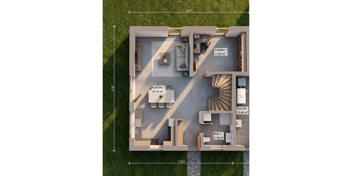Doppelhaushälfte Marburg Cappel - 5 Zimmer, 111 m&sup2;, 425.000&euro; | Angebot:27075963