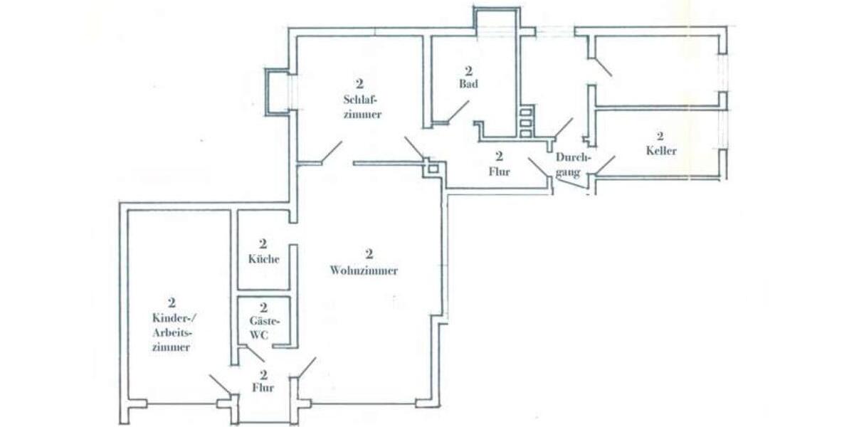Erdgeschoßwohnung Gladenbach - 3 Zimmer, 89 m&sup2;, 199.770&euro; | Angebot:26012854