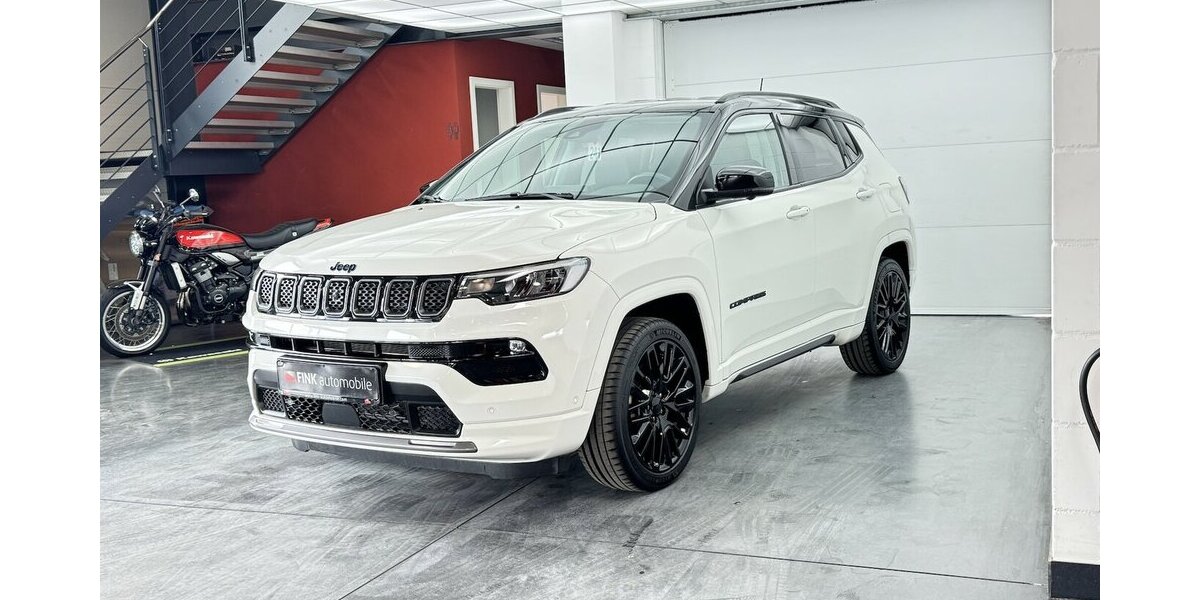 Jeep Compass S Plug-IN Hybrid 4WD 1.Hand Anhängerkplg 43.400 km 26.540 &euro; Lich 35423