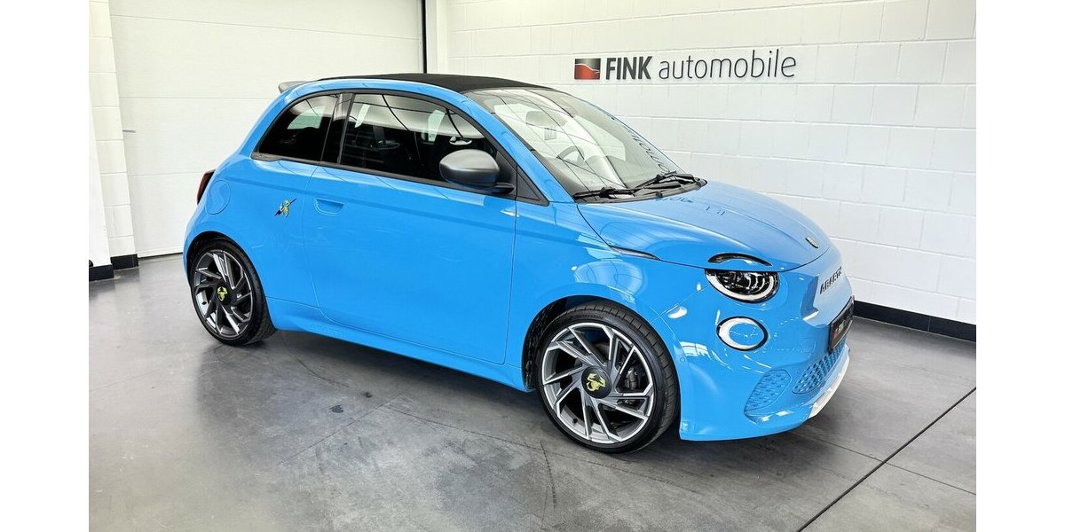 Abarth 500E Cabrio Scorpionissima TURISMO 42 kWh 23.700 km 26.620 &euro; Lich 35423