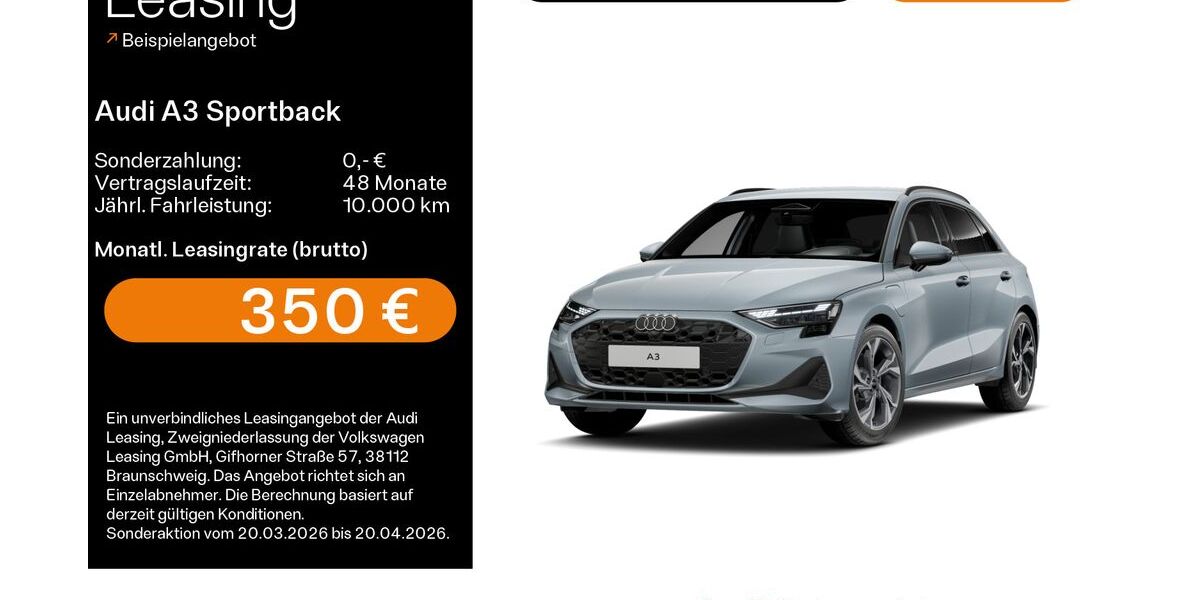 Audi A3 6.009 km 40.480 &euro; Bad Nauheim 61231
