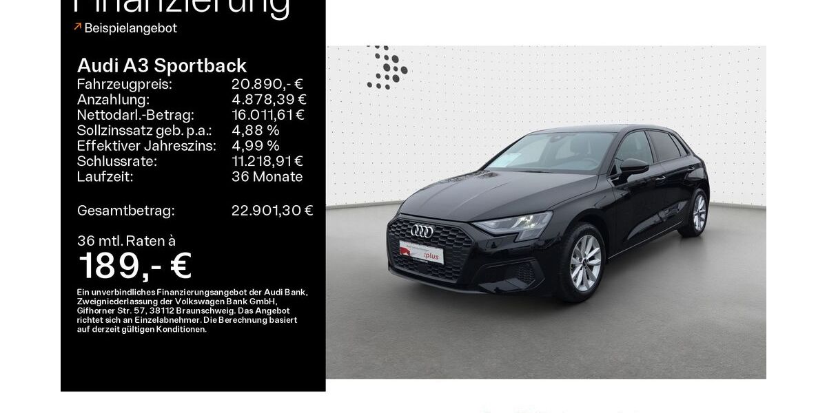 Audi A3 38.784 km 19.990 &euro; Bad Nauheim 61231