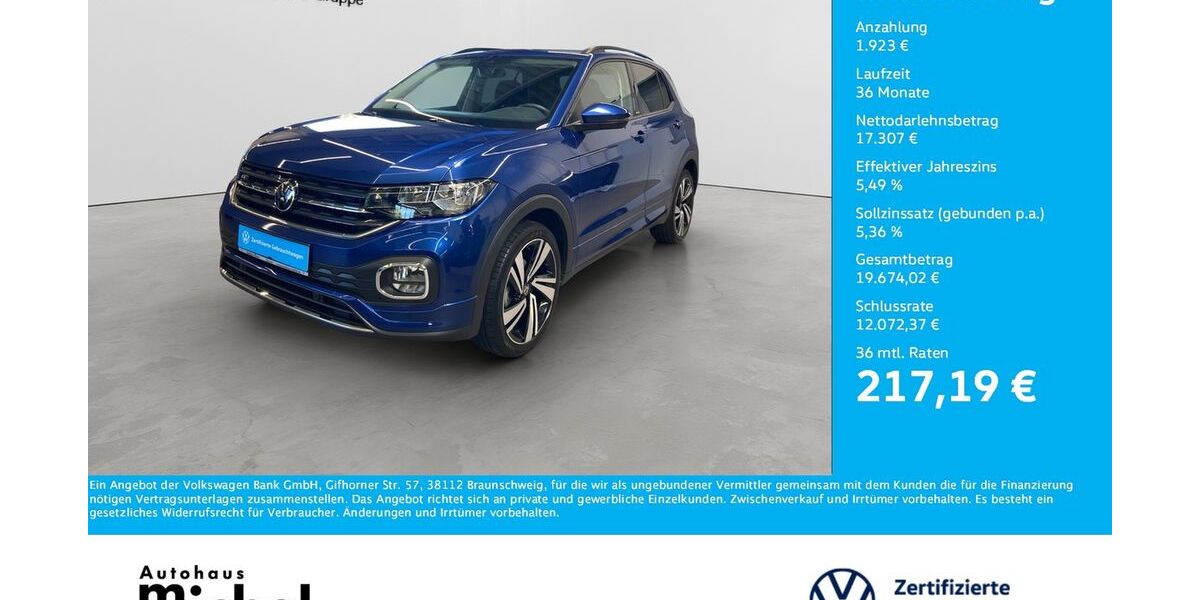 VW T-Cross 41.950 km 18.730 &euro; Gießen 35394